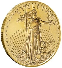 Pièce 50 Dollars Or American Eagle 1 Once 2026