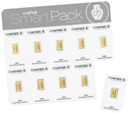 Lingots d'Or Smartpack 10 x 2g C. Hafner