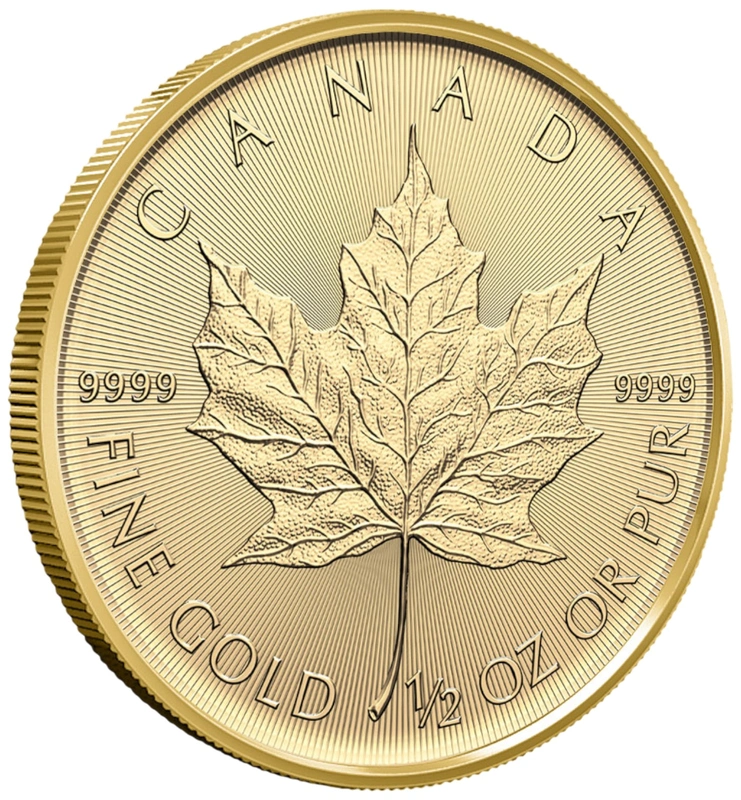 2026 1/2oz Canadian Maple Leaf Gold Coin