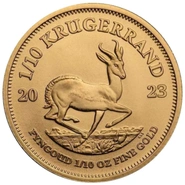 Pièce Krugerrand Or 1/10 Once 2023