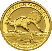 Kangourou en or de 1/4 Once