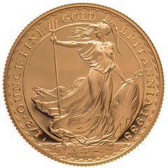 Pièce Britannia Or 1/2 Once 1988 BE