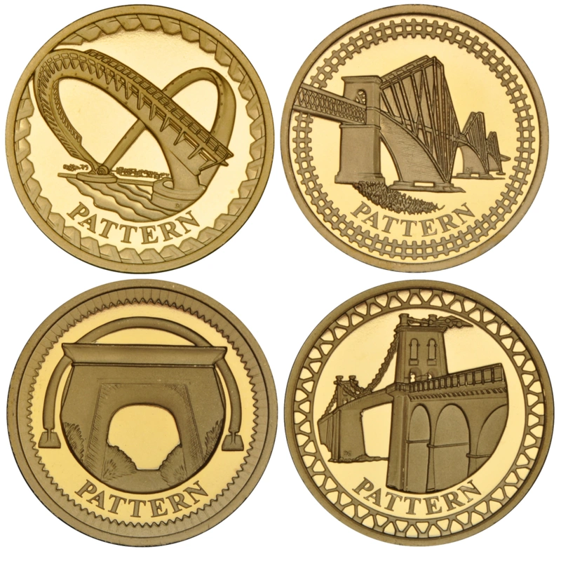 One Pound Gold Coin - Pattern