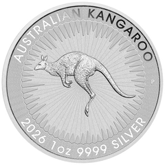 Pièce Kangourou Argent 1 Once 2026
