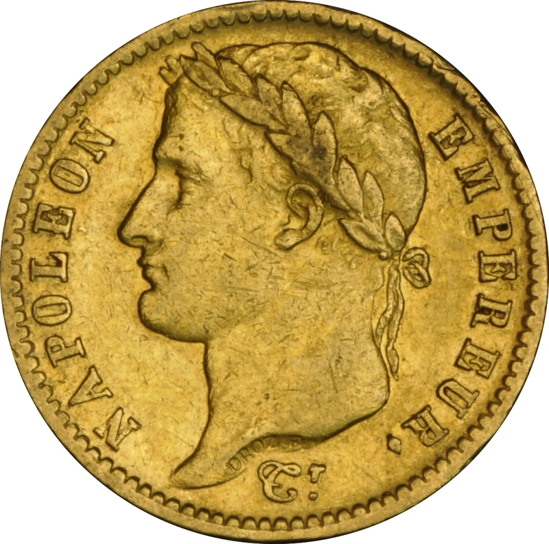 Pièce 20 Francs Or Napoléon I Tête Laurée Notre Choix 1807 à 1815
