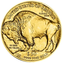 Pièce 50 Dollars Or American Buffalo 1 Once 2026