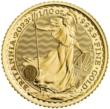 Britannia Or 1/10 Once 2023 Charles III