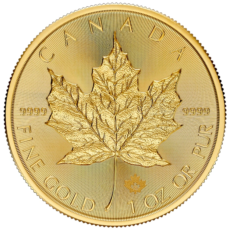 Pièce Maple Leaf Or 1 Once 2025