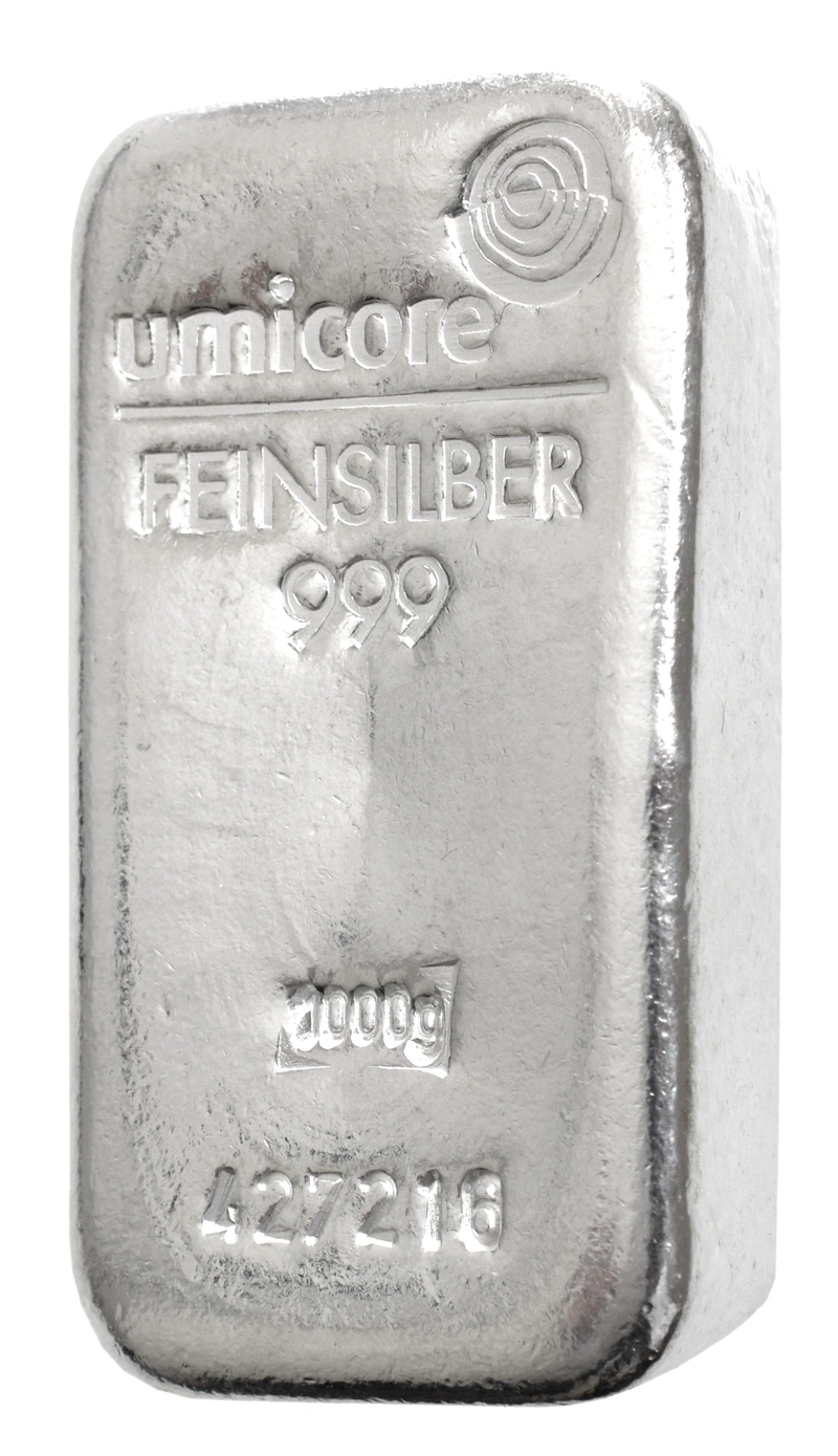 Lingot d'Argent 1Kg Umicore
