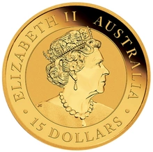 Pièce Kookaburra Or 1/10 Once 2022