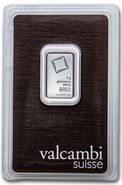 Lingot de platine 5 grammes - Valcambi