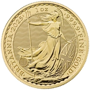 Pièce Britannia Or 1 Once 2025