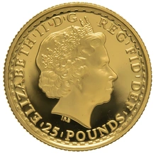 Pièce Britannia Or 1/4 Once 2006 BE
