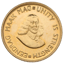 Pièce 2 Rand (2R) Or Afrique du Sud 1974