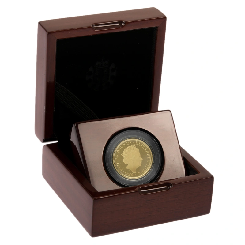 2016 Proof Quarter Britannia Gold Coin Boxed