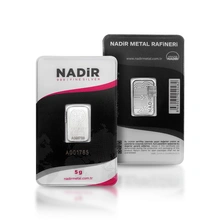 Lingot d'Argent 5g Nadir Minted