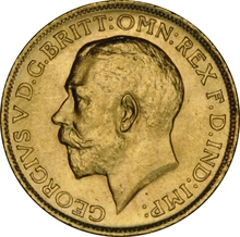 Pièce Souverain Or 1913 (S)