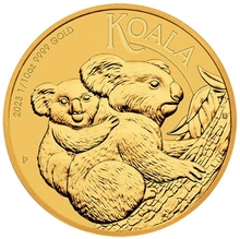 Pièce Koala Or 1/10 Ounce 2023