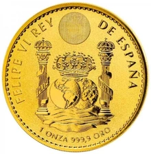 Cheval Chartreux Espagnol 2023 Pièce d'Or de 1 once