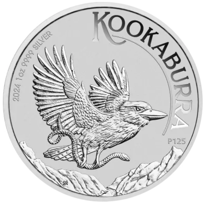 Pièce Kookaburra Argent 1 Once 2024
