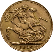 Souverain en or - 1926 (SA)