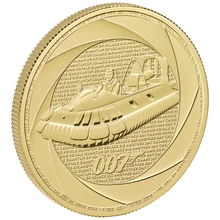 2025 Six décennies de 007, le Bond des années 2000 Pièces d'or 1oz