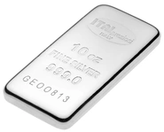 Lingot d'Argent 10 Onces Italpreziosi