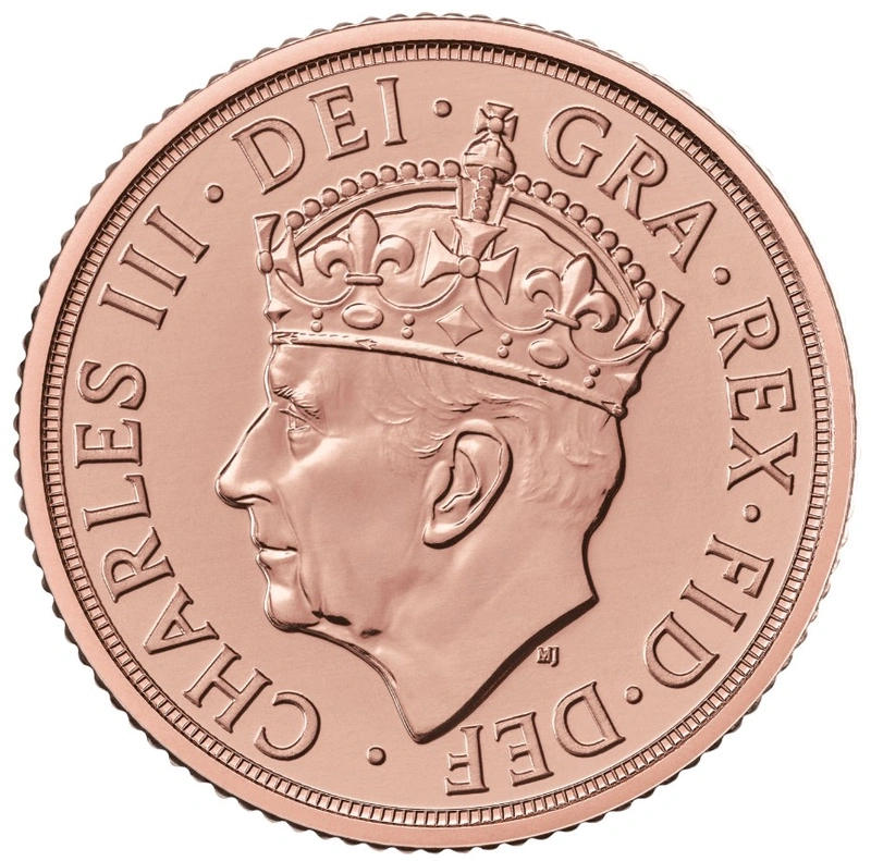 2023 Coronation £2 Two Pound Gold Coin (Double Sovereign)