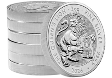2026 Queen's Beast - Pièce d'argent Tudor Beasts