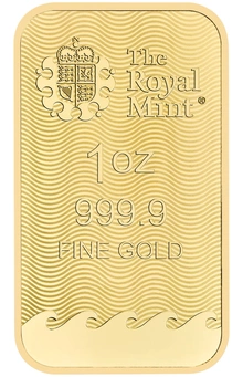 NOUVEAU Lingot d'Or 1 Once Royal Mint Britannia