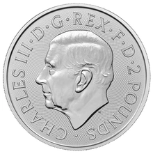 Pièce Britannia Argent 1 Once 2024 dans un Coffret Cadeau
