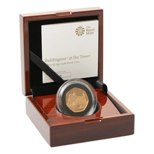 Coffret Belle épreuve pièce Or Paddingtom a la tour de Londres 2019