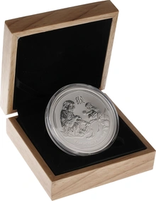 Coffret de Présentation Pour Pièce d'Argent de 2 Onces 56mm
