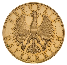 Pièce 100 Schilling Or Autrichienne