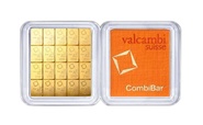 Lingot d'or Combibar 20 x 1 gramme - Valcambi