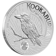 Pièce Kookaburra Argent 1 Once 2025