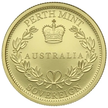 Pièce Souverain Or Australien 2016 BE en Boîte