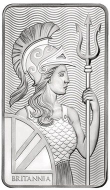 Lingot d'Argent 100 Onces Royal Mint Britannia