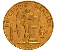 Pièce 20 Francs Or Génie 3ème République 1891 A