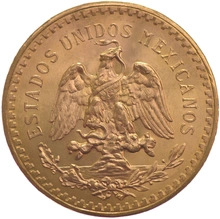 Pièce 50 Pesos Or Mexicain