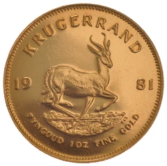 Pièce Krugerrand Or 1 Once 1981