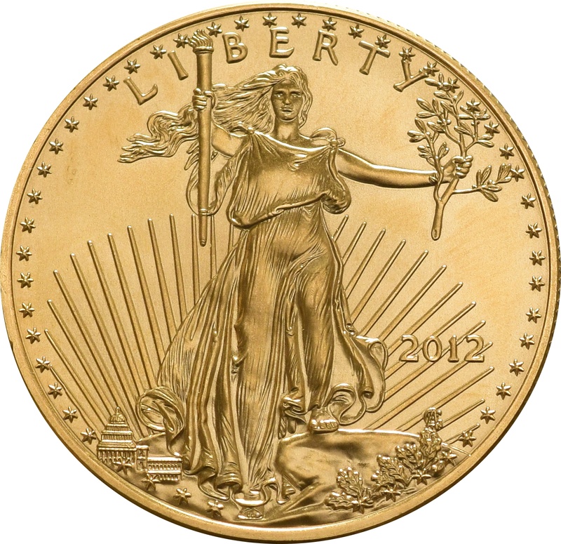 2012 1oz American Eagle Gold Coin