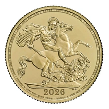 Pièce en Or Souverain en Blister 2026