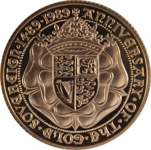 4 Pièces Souverains Or 1989 BE en Boîte