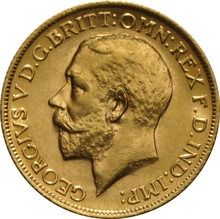 Pièce Souverain Or 1925 Georges V S