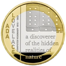 2023 - Ada Lovelace Pièce d'Argent de 2 £ Proof en Boîte