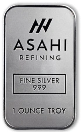Lingot d'Argent 1 Once Asahi