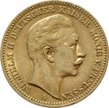 20 Mark Allemands en or - Wilhelm II 1889 - 1913