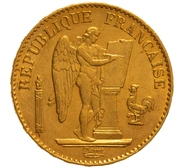 Pièce 20 Francs Or Génie 3ème République 1878 A
