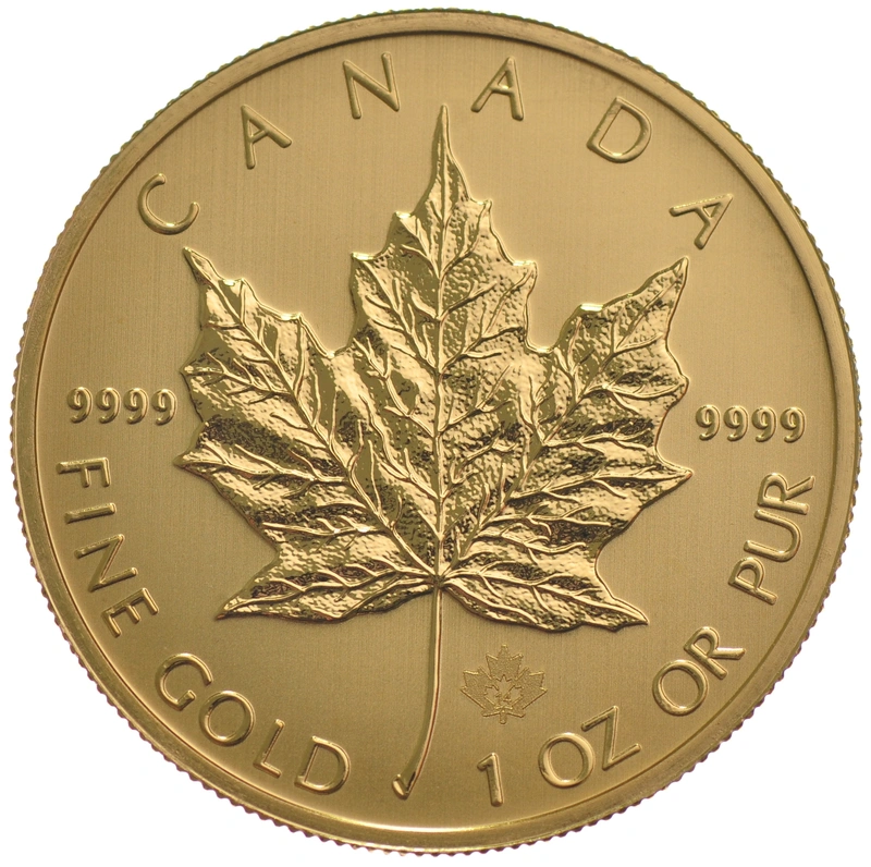 Pièce Maple Leaf Or 1 Once 2015